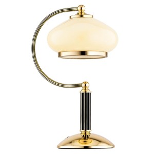 LAMPKA NOCNA KLASYCZNA ALFA ASTORIA IMPERIAL ZŁOTA 1xE27 / 9463