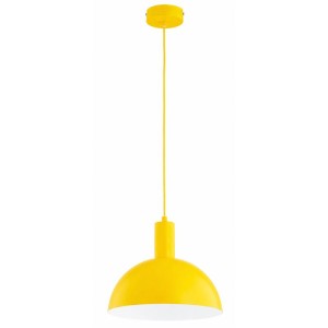 SKANDYNAWSKA LAMPA WISZĄCA ALFA MODESTO ŻÓŁTA 1xE27 / 61709