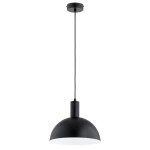 NOWOCZESNA INDUSTRIALNA LAMPA WISZĄCA ALFA MODESTO CZARNA 1xE27 / 61707