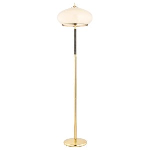 LAMPKA STOJĄCA KLASYCZNA ALFA ASTORIA IMPERIAL ZŁOTA 3xE27 / 9299