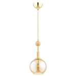 LAMPA WISZĄCA ALFA ARISTO DREWNIANA 1 x E14 / 61716
