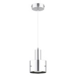 LAMPA WISZĄCA ALFA MEANO SREBRNA 1 x GX53 / 61720
