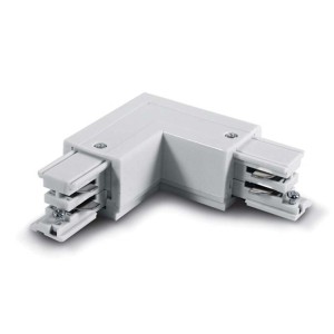 BIAŁE LEWE ZŁĄCZE DLA SZYN TRÓJFAZOWYCH 100-240V 19405-L