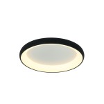 LAMPA SUFITOWA 2040 LED 32W 3000K SAGRE BLACK ALUMINUM - AKRYL LED | 32W | 3000K | 1800Lm | CRi 80 | Triak ściemniający