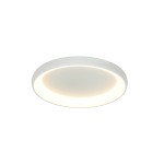 LAMPA SUFITOWA LED 2041 32W 3000K SAGRE WHITE ALUMINIUM - AKRYL LED | 32W | 3000K | 1800Lm | CRi 80 | Triak ściemniający