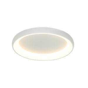 LAMPA SUFITOWA LED 2049 43W 3000K WHITE SAGRE ALUMINIUM - AKRYL LED | 43W | 3000K | 3715Lm | CRi 80 | Triak ściemniający