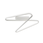 LAMPA SUFITOWA 2065 45W 3000K METAL-ALUMINIUM-SILIKON-SAGRE WHITE LED | 45W | 3000K | 3040Lm | CRi 80 |