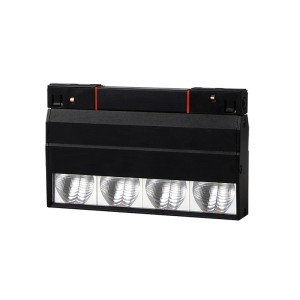 MAGNETYCZNA OPRAWA LED ŚCIENNA Z DYFUZOREM 10W 3000K – SYSTEM SZYNOWY 48V