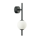 20133 LAMPA KINKIET LED 7W 3000K MATOWY METAL - BIAŁE SZKŁO OPALNE