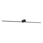 20146 LAMPA KINKIET LED 13W 3000K BLACK ALUMINUM IP44