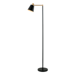 20216 E27 LAMPA STOJĄCA Z ZŁOTYMI DETALAMI