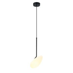 20254 LAMPA WISZĄCA LED SINGLE LIGHT 5W 3000K ALUMINIUM - OPAL GLASS