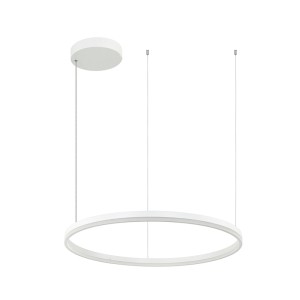 20263 LED LAMPA WISZĄCA 57W 3000K BIAŁY ALUMINIUM - AKRYL