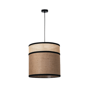 20354 LAMPA WISZĄCA 1XE27 MAX 25W NATURALNA JUTA - MATA