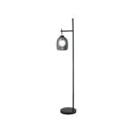 LAMPA PODŁOGOWA 22053 G9 5W MAX METAL, – MARMUR – BARWIONE I OPALOWE SZKŁO