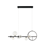 LAMPA WISZĄCA LED 22063 – 7xG9, 3000K, TRIAC, CZARNA