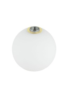LED ELEMENT KOŃCOWY 22231-G1 – OPALOWA KULA Ø160 MM, 5W, 3000K, CRI 90, ZŁOTA, PLUG & PLAY