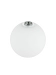 LED ELEMENT KOŃCOWY 22231-W1 – OPALOWA KULA Ø160 MM, 5W, 3000K, CRI 90, BIAŁA, PLUG & PLAY