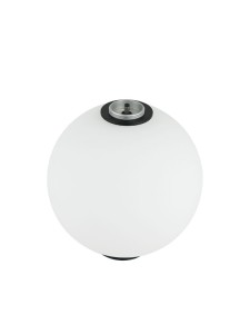 LED ELEMENT POŚREDNI 22232-B1 – OPALOWA KULA Ø160 MM, 5W, 3000K, CRI 90, CZARNA, PLUG & PLAY
