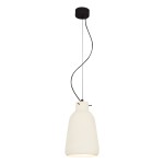 Lampa wisząca 22236 – biała glina, 1xE27