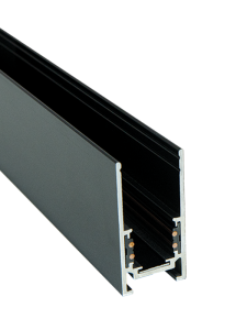 Magnetyczna szyna 48V 22273B-2 – 2 m, natynkowa lub wisząca, czarna