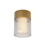 Lampa sufitowa LED 23017 – luksusowe połączenie złota i szklanego wykończenia