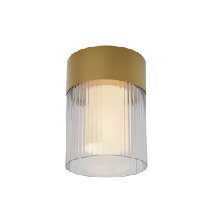 Lampa sufitowa LED 23017 – luksusowe połączenie złota i szklanego wykończenia