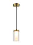 Lampa wisząca LED 23018 – elegancka forma i wyjątkowy efekt podwójnego szkła