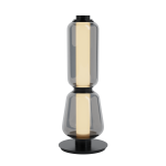Lampa stołowa LED 23061 7W 3000K – czarny matowy metal i przyciemniane szkło