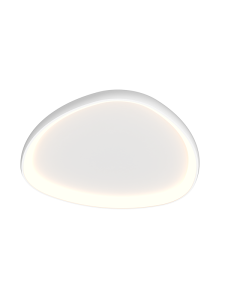 Lampa sufitowa LED 23086 32W 3000K – biały mat, aluminium i akryl, ściemnialna Triac