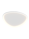 Lampa sufitowa LED 23089 39W 3000K – biały mat, aluminium i akryl, ściemnialna Triac