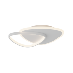 Lampa sufitowa LED 23092 36W 3000K – biały mat, aluminium i akryl, ściemnialna Triac
