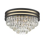 C0525-05A-P7D7 NAICA LAMPA SUFITOWA ZŁOTA&CZARNA/GOLD&BLACK