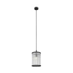 P0528-01F-P7AC SERGIO LAMPA WISZĄCA CZARNA/BLACK