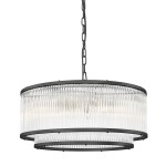 P0528-06H-P7AC SERGIO LAMPA WISZĄCA CZARNA/BLACK