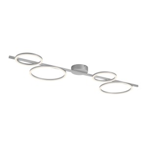 Lampa sufitowa MINI RITUS 14211-21 – srebrna LED