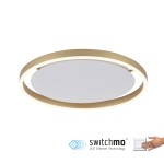 Lampa sufitowa RITUS 15391-60 – matowy mosiądz LED