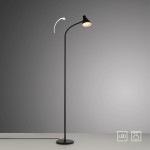 Lampa podłogowa PIXIE 11249-18 – czarna LED