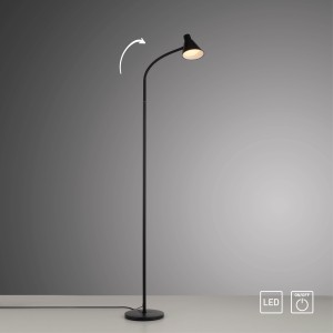 Lampa podłogowa PIXIE 11249-18 – czarna LED