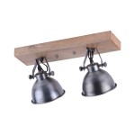 Lampa sufitowa SAMIA 11982-77 – stalowy / drewno