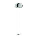 Lampa podłogowa CRYSTAL F0076-04A-F4FZ – srebrna / transparentna