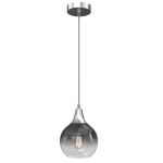 Lampa wisząca MONTE SILVER fi 150 1xE27 I  MLP8321