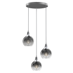 Lampa wisząca MONTE SILVER 3xE27 I MLP8323