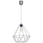 Lampa wisząca BASKET GRAY 1xE27 I MLP7216