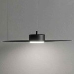 Lampa wisząca PIATTO Czarna 1xGX53 fi 350mm I MLP2909