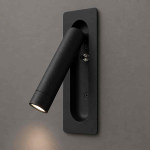 Kinkiet podtynkowy Inn 3W LED 3000K Czarny I  ML2584