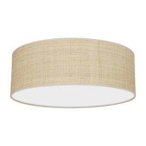 Lampa sufitowa Marshall 3xE27 Ø50cm Biały/Rattan I MLP7488