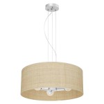 Lampa wisząca Marshall Biały/Rattan 3xE27 I MLP7490