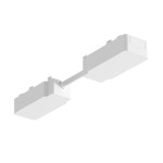 Slim Magnetic Track Biały Łącznik Podwójny z Kablem krótkim I  ML2224