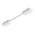 Slim Magnetic Track Biały Łącznik Podwójny z Kablem długim I  ML2226